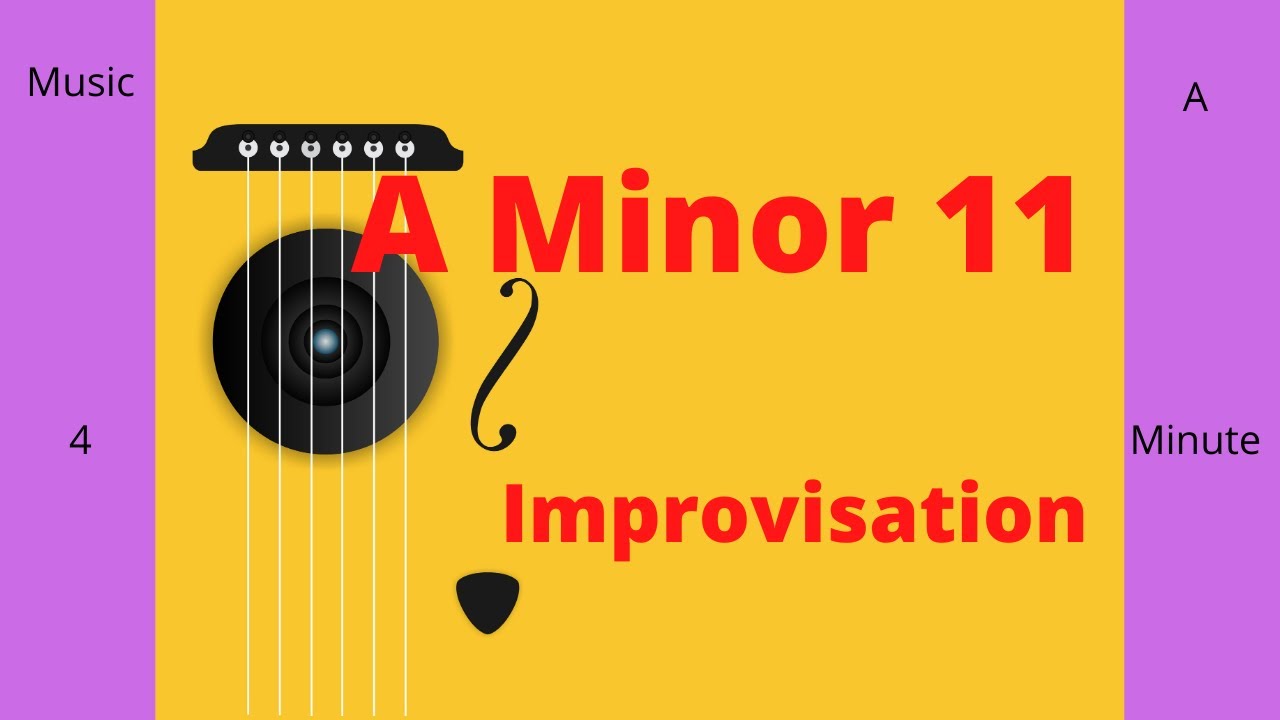 Music 4 A Minute-A minor 11 improvisation-Blues/Rock Instrumental Guitar