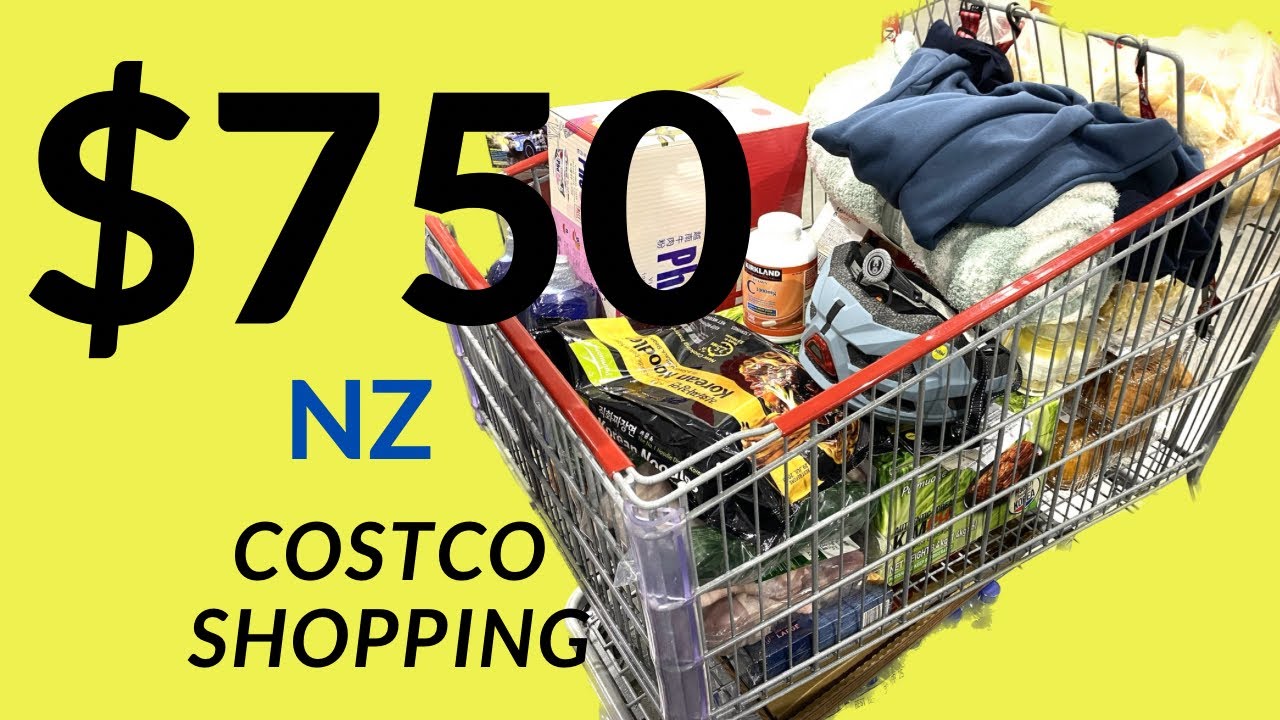 Family shopping at Costco NZ