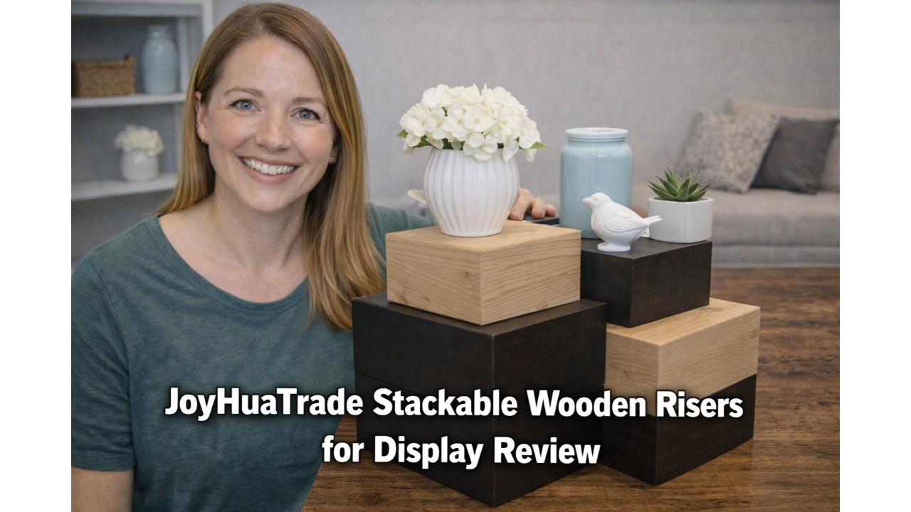 🖼️ JoyHuaTrade Stackable Wooden Risers for Display Review 🖼️