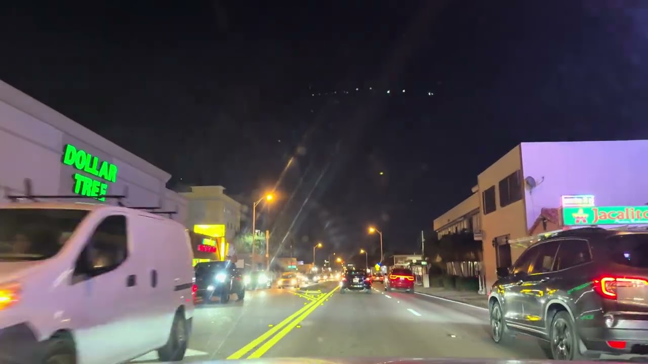 Driving SW 42 ave. - W Flagler st. - NW 27 ave.  Coral Gables to Miami Gardens florida… 