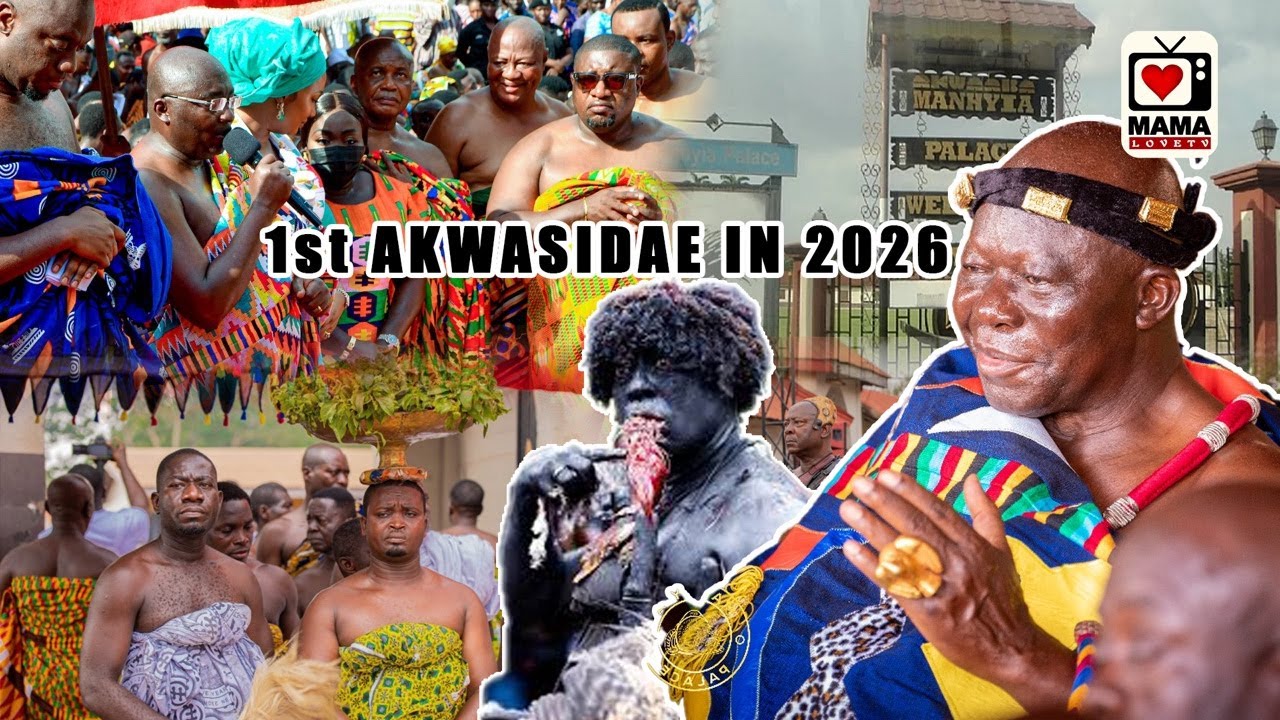 🔴LIVE: Asanteman Gathers at Manhyia Palace for the First Akwasidae in 2026 with Otumfuo Osei Tutu II