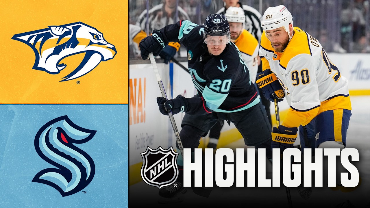 Predators vs. Kraken | NHL Highlights | March 10, 2026