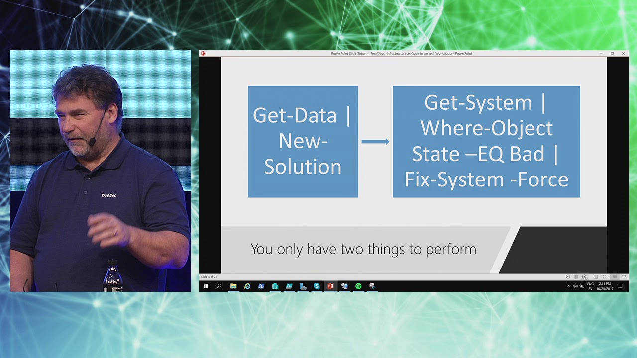 Infrastructure as Code in the Real World - Mikael Nyström & Markus Lassfolk TechDays 2017