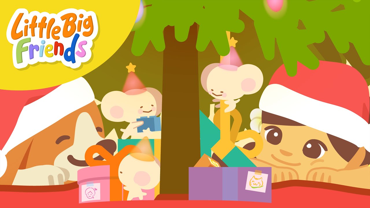 What's Inside My Present 🎁 | Christmas Songs for Children 🎄 | Little Big Friends