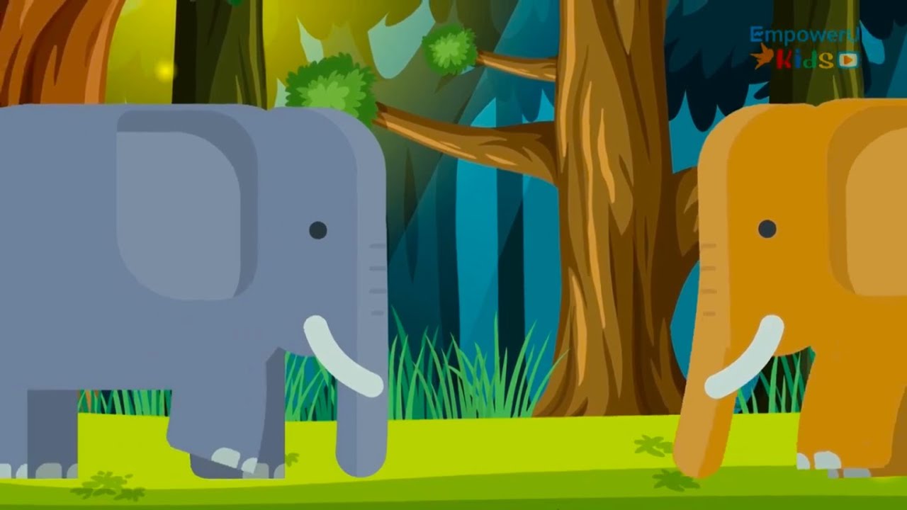 एक मोटा हाथी | Ek Mota Hathi jhoom Ke Chala | Hindi Nursery Rhymes | हिंदी Rhymes