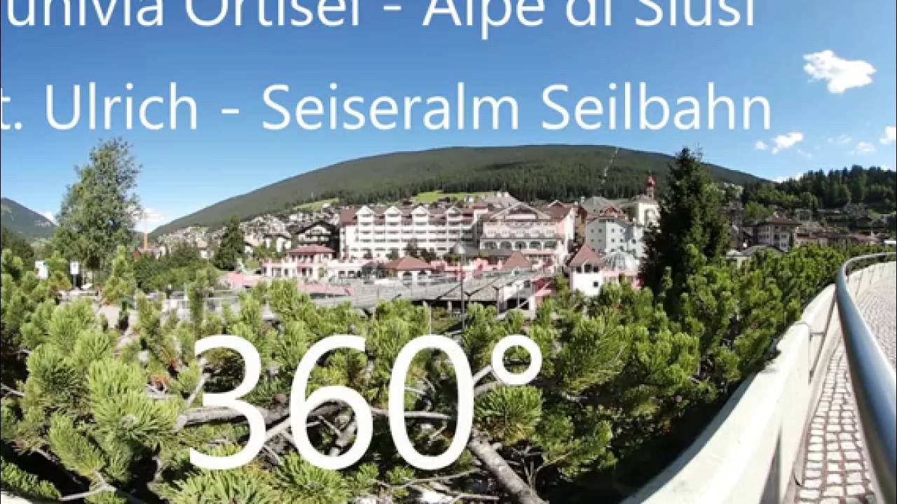 Funivia Mont Seuc 360° Seilbahn - Val Gardena - Gröden - Ortisei-Alpe di Siusi Seiseralm