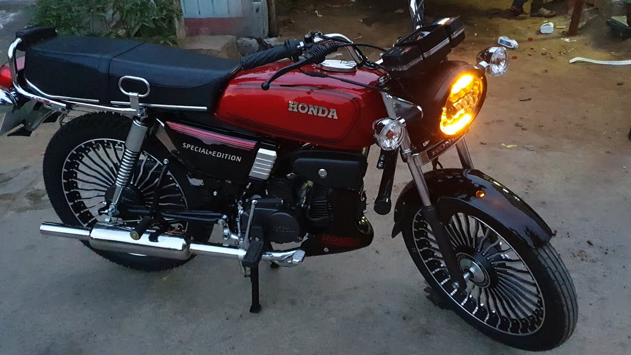 Honda CD100SS To PaintingFromCm RX100 Special Edition.