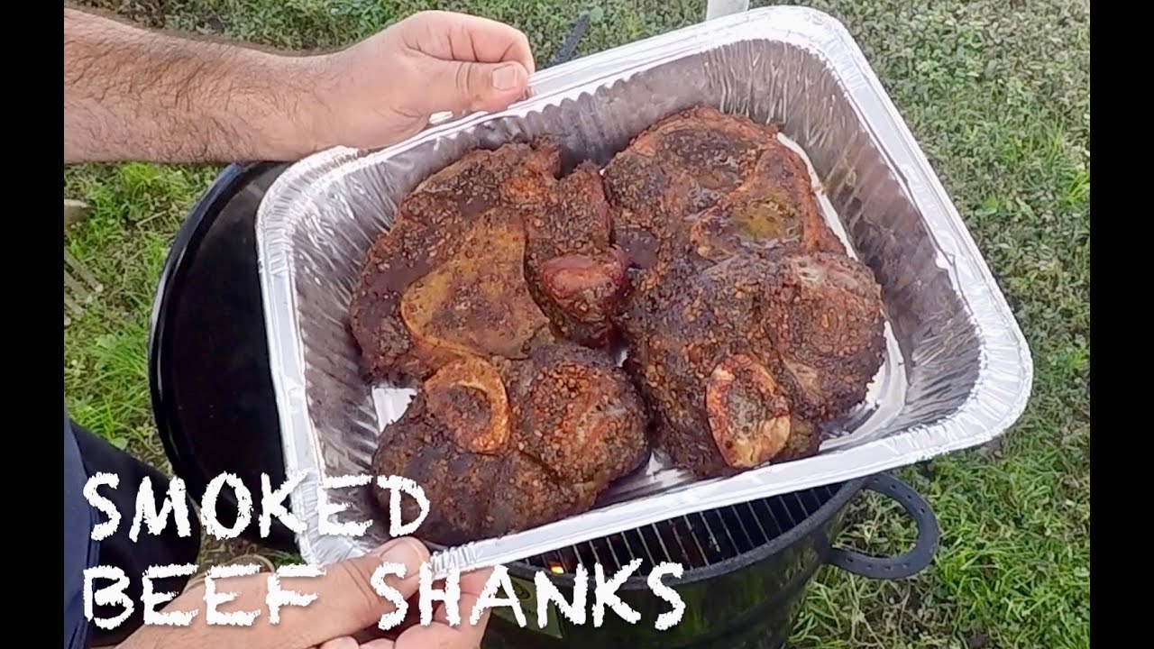 Perfect Smoked/Braised Beef Shanks On The Pit Barrel Cooker
