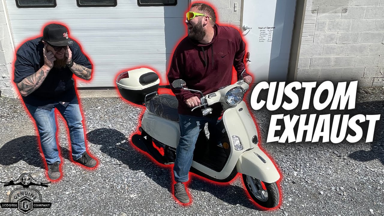 Buddy Kick 125i Sport Exhaust Ride Review. The best exhaust for the best 125cc scooter