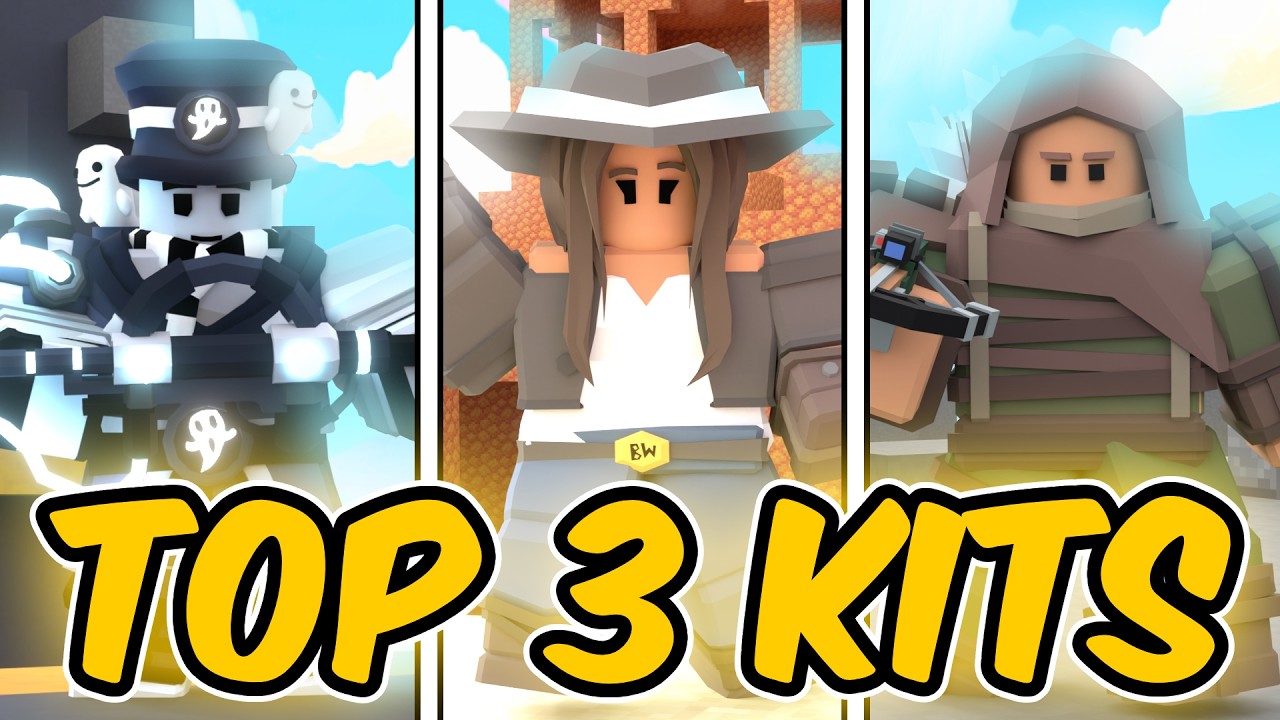 TOP 3 KITS For TROLLING!! (Roblox BedWars)