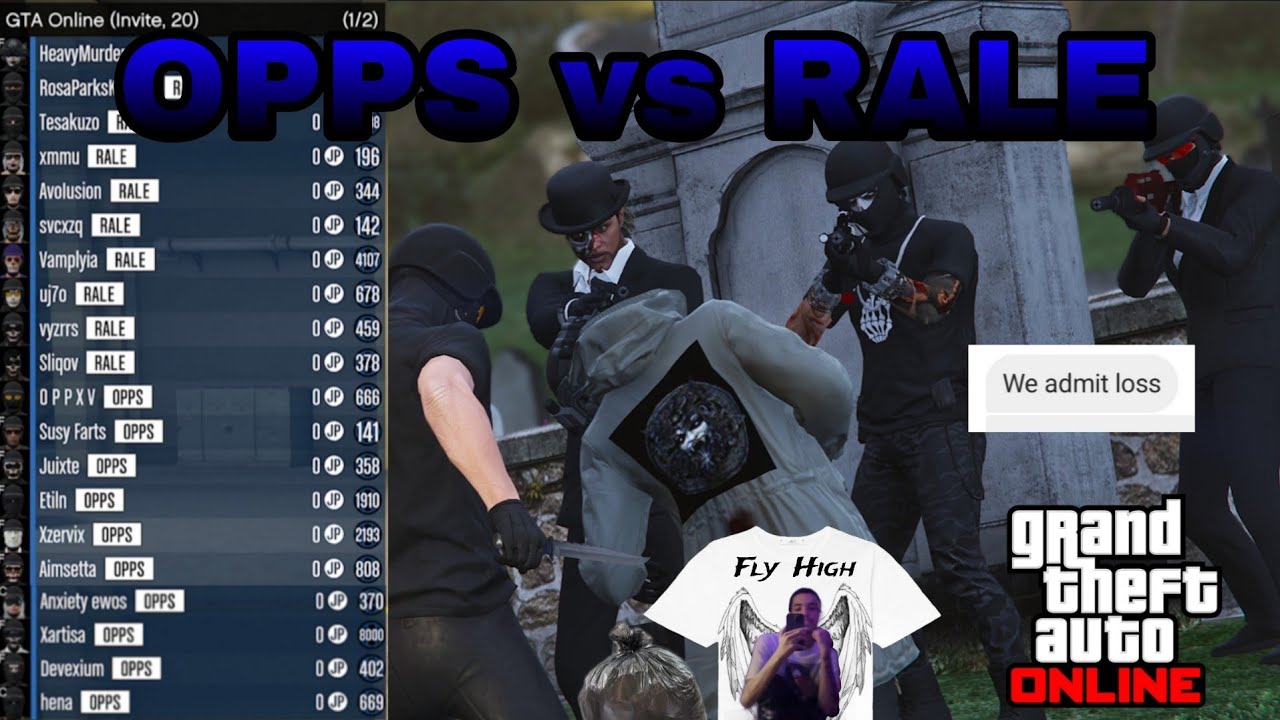 OPPS vs RALE (Crew war) HeavyMurders and His Freezelag Minions
