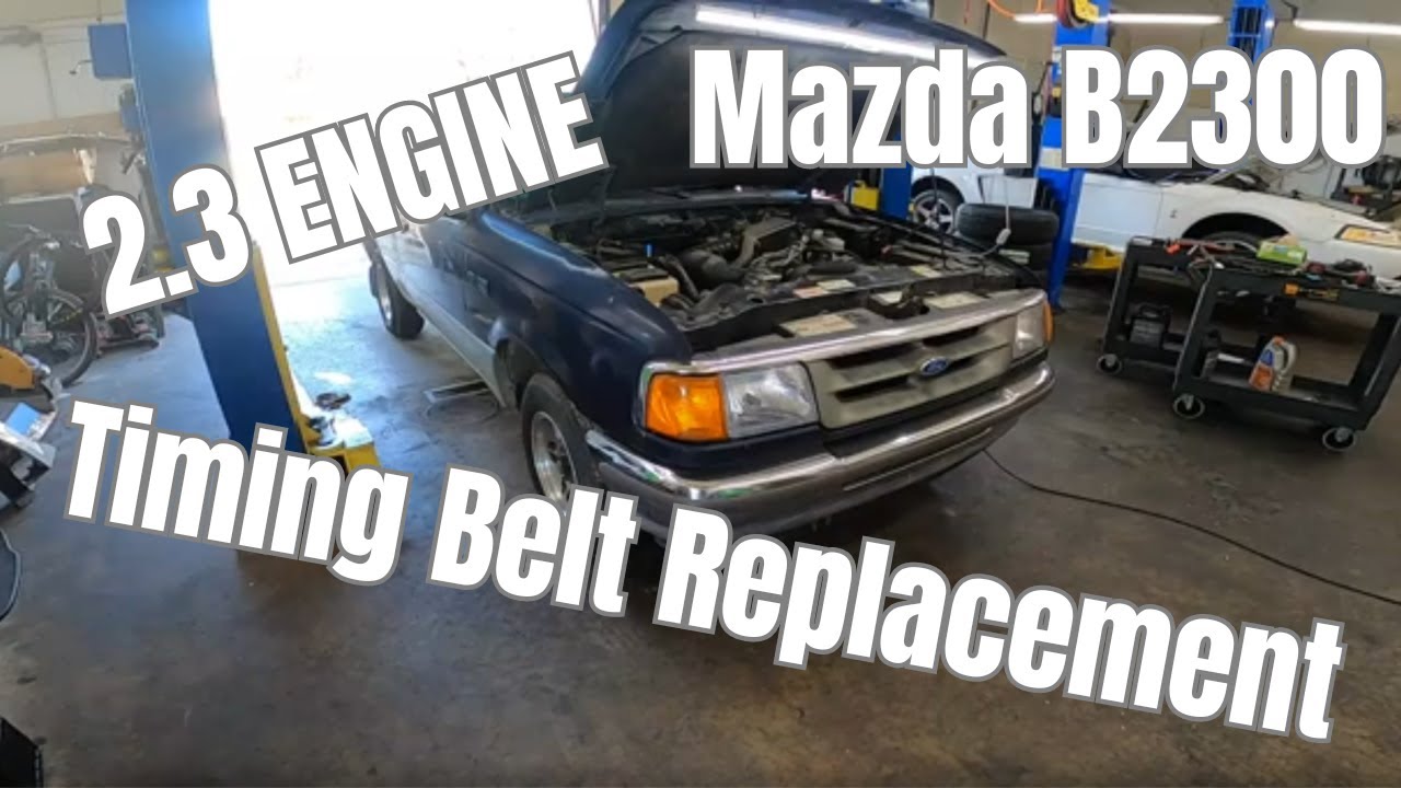 Замена ремня ГРМ Mazda B2300