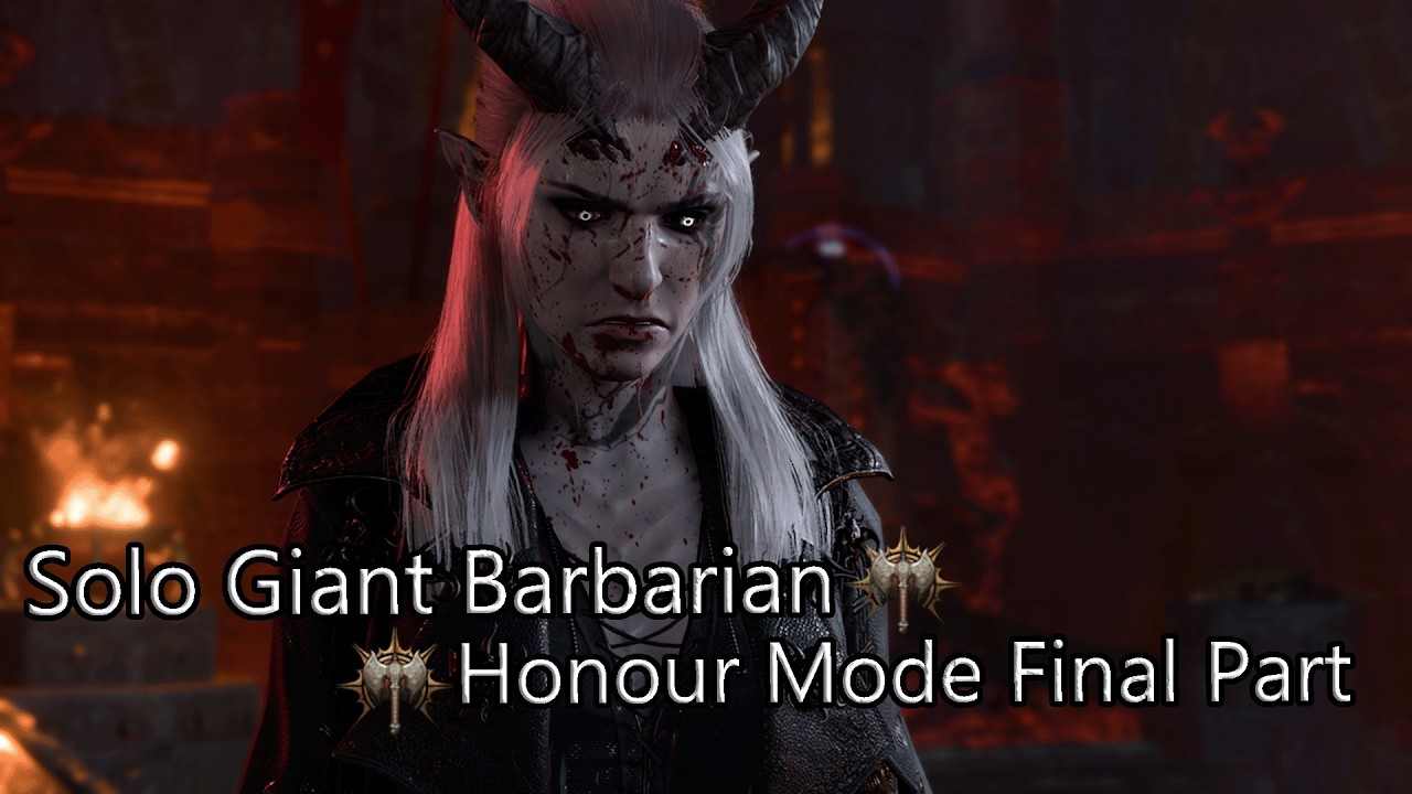 Solo Giant Barbarian True Durge Ending HM Final Part