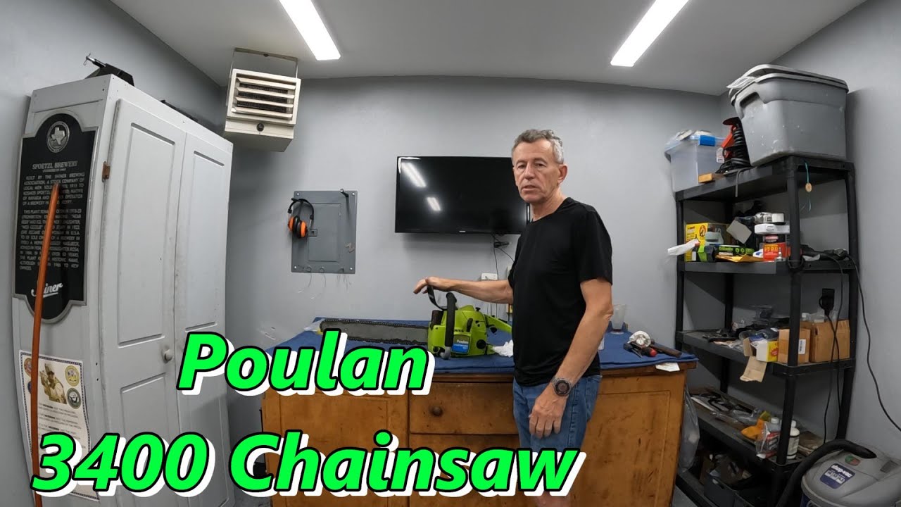 Poulan 3400 Chainsaw, 6th of 7 Flip Projects