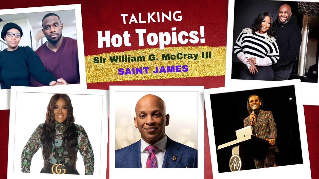 HOT TOPICS! #donniemcclurkin #juanitabynum #johngray #matthewstevenson #derrickjaxn #williammccray