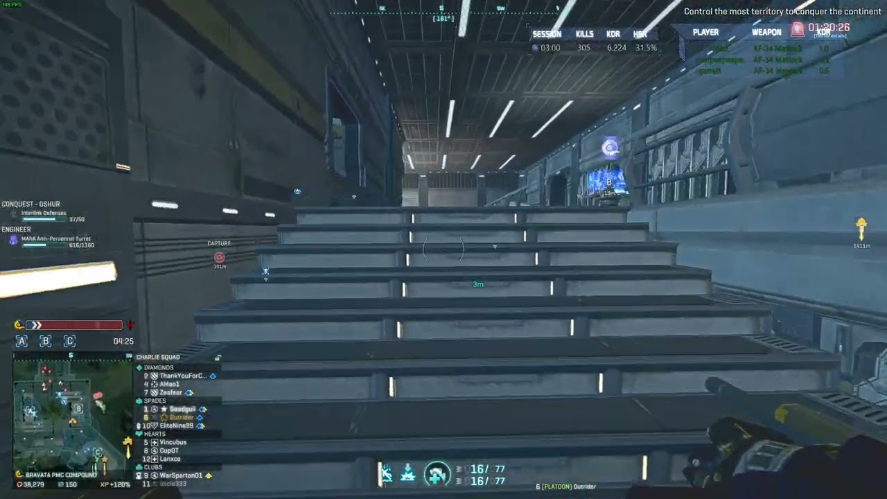 what playing with Recursion is like in 2022 (Planetside 2)