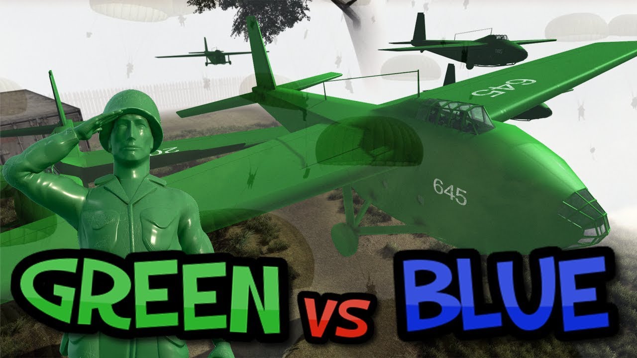 Airborne Paratroopers - Operation Blue Dusk - Army Men of War