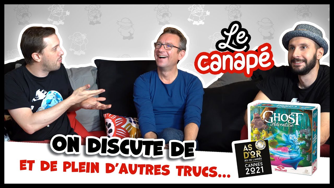 Le canap&eacute; de Wladimir Watine autour de Ghost Adventure