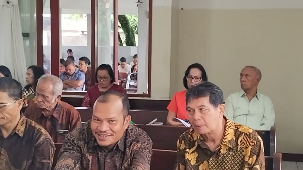 Koor ina HKBP ARCO, di ibadah minggu, 08/03/2026
