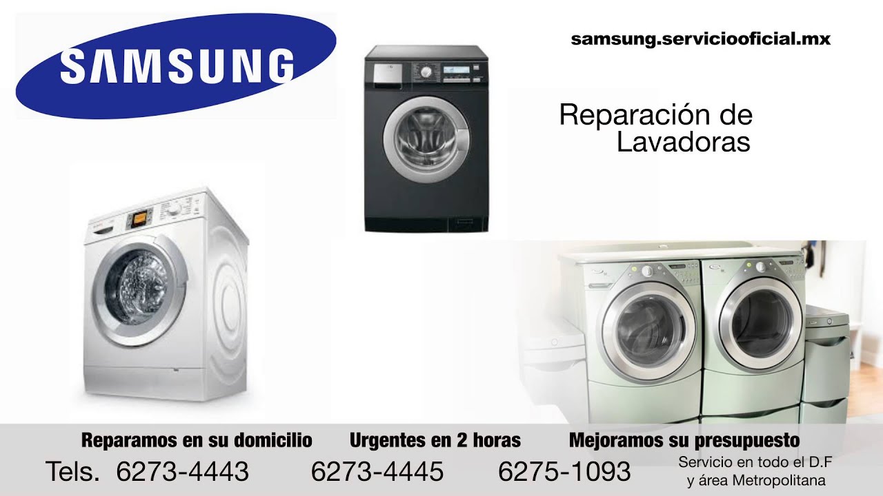 Servicio Tecnico SAMSUNG DF 7583-9592 Reparacion Lavadoras, Secadoras, Refrigeradores D.F.