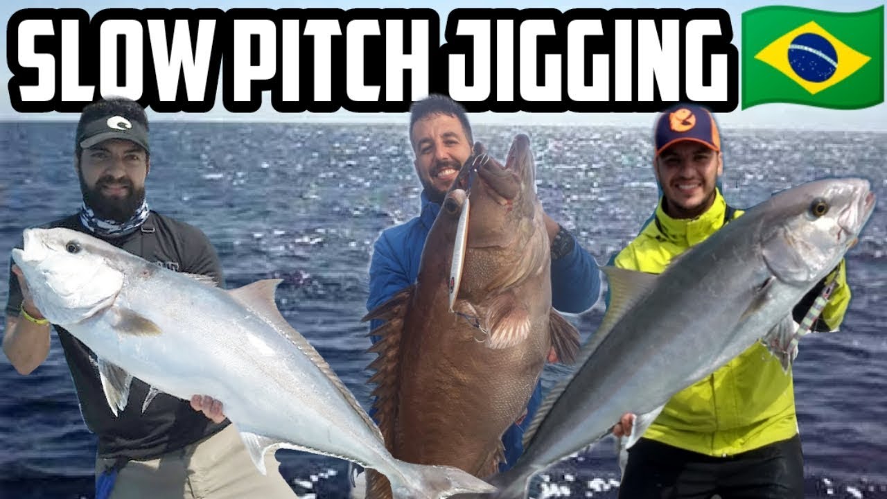 SLOW PITCH JIGGING - OLHO de BOI , PITANGOLA , CHERNE - DICAS TÉCNICAS  PESCARIA - PEIXE GRANDE