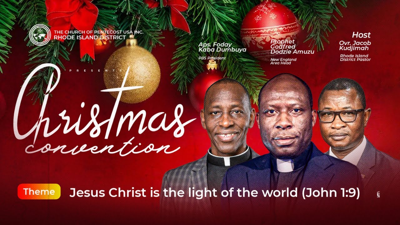 Christmas Convention 2025 | Saturday Morning Service | Rhode Island District | December 19th, 2025