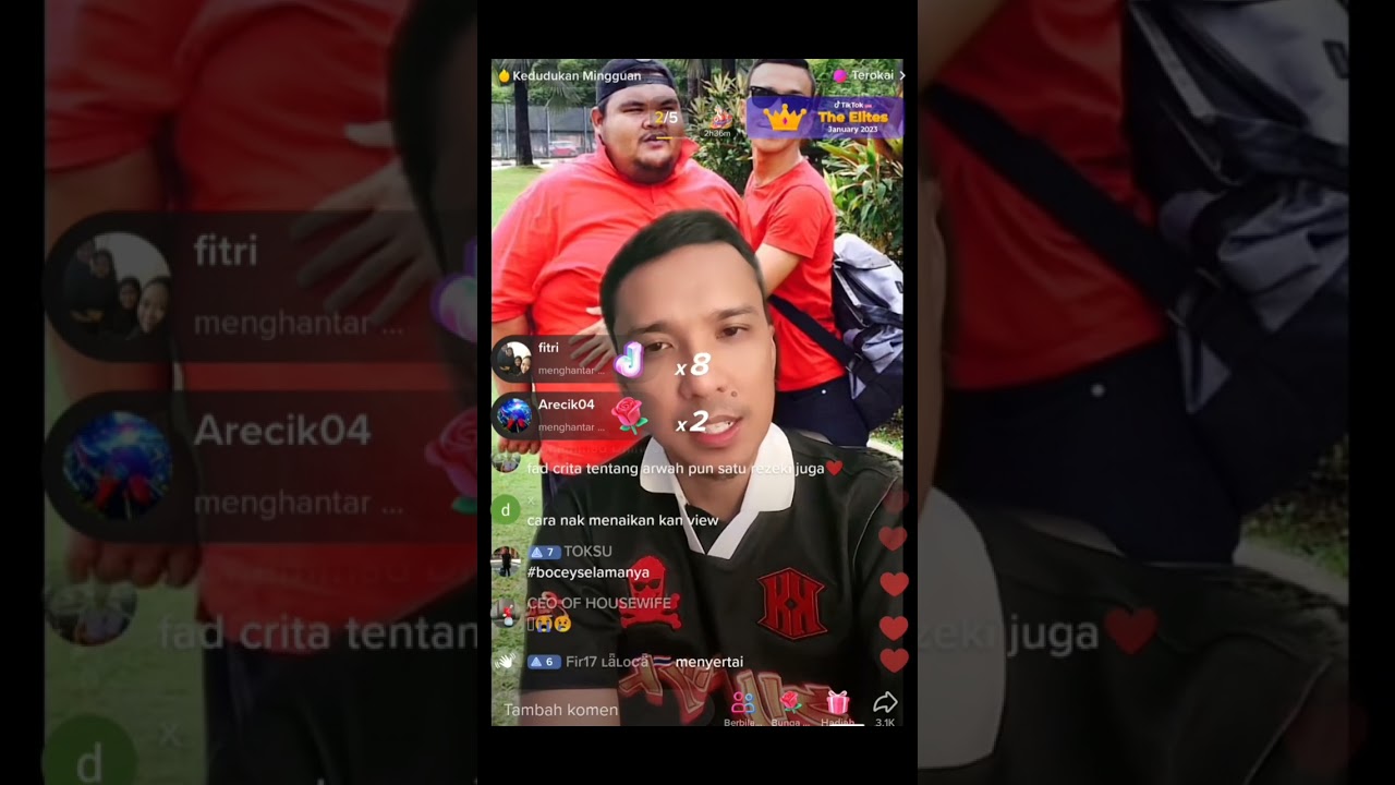 fad bercerita/menjelaskan tentang arwah abam