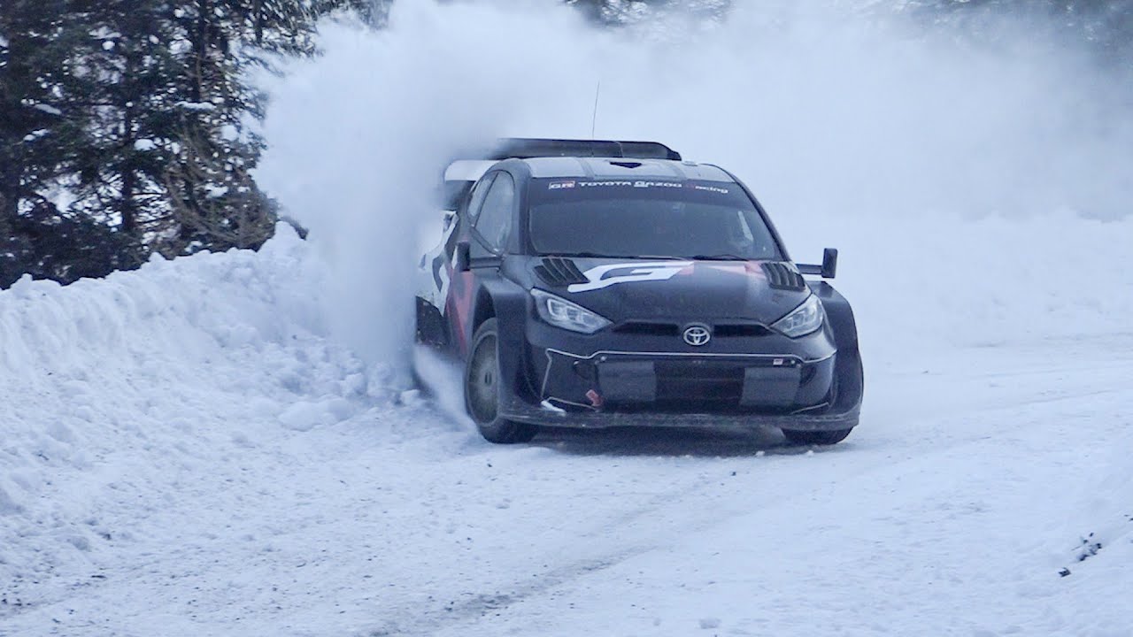 Тест ралли Монте-Карло 2026 — Себастьян Ожье — Toyota Yaris GR Rally1 | RMrallyCAT
