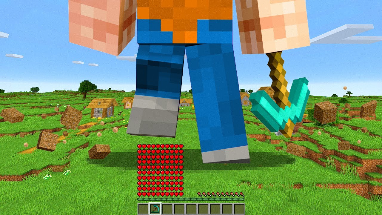 DESTROYING MINECRAFT as The STRONGEST PLAYER ever!