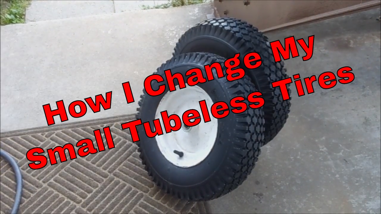 How I Change My Small Tubeless Tires