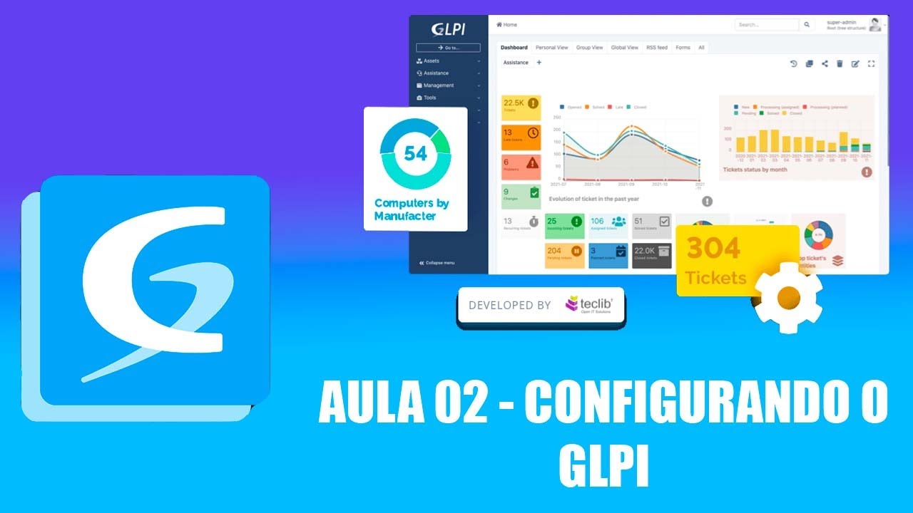 Configurações Iniciais GLPI