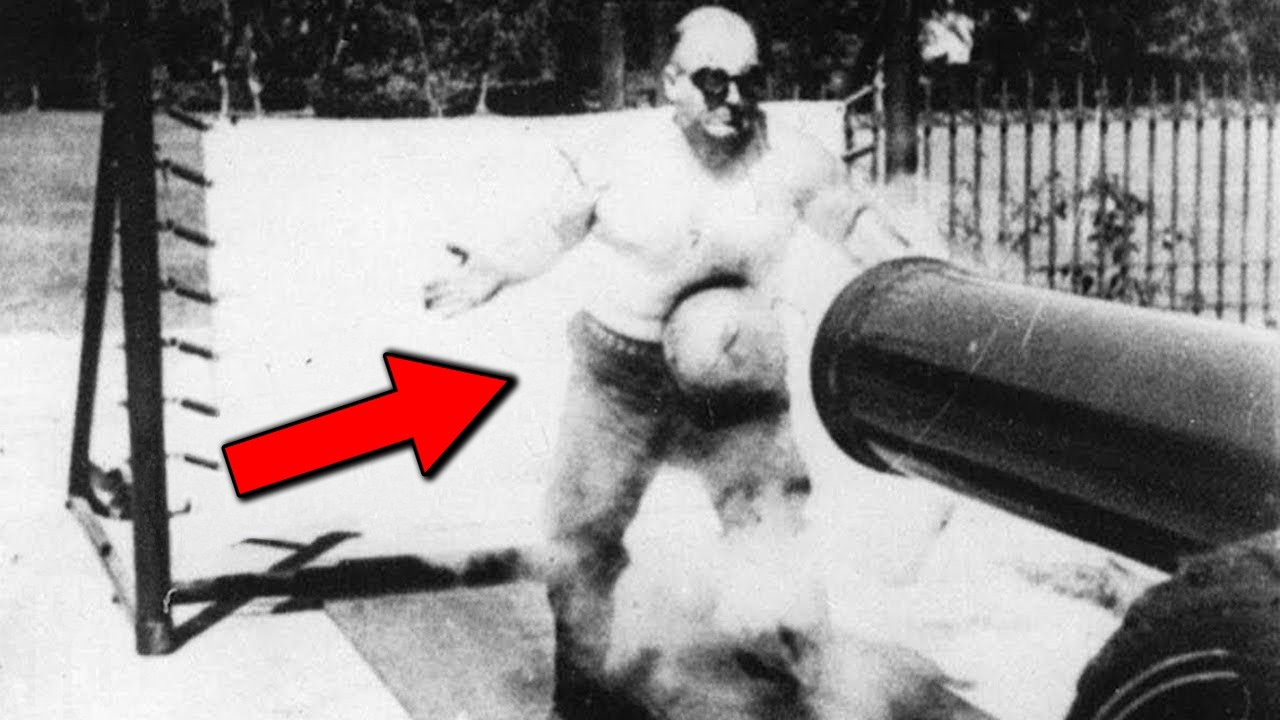 The Only Man Who Could Survive A Cannonball...