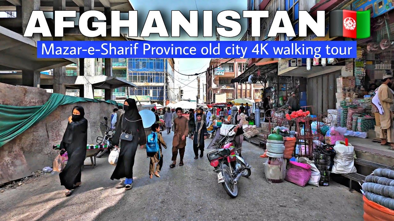 🇦🇫 They Say It’s War-Torn – But Look at This! Mazar-e-Sharif, Afghanistan 2025 | 4K Walk