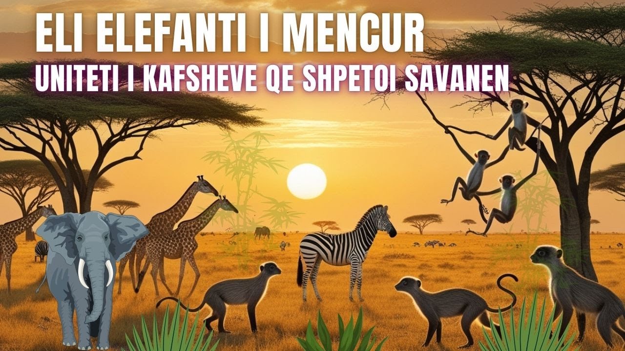 Elefanti i men&ccedil;ur #perralla #tregimepopullore #aventura #shqip #disney #tregimiidites #thenie #fakte