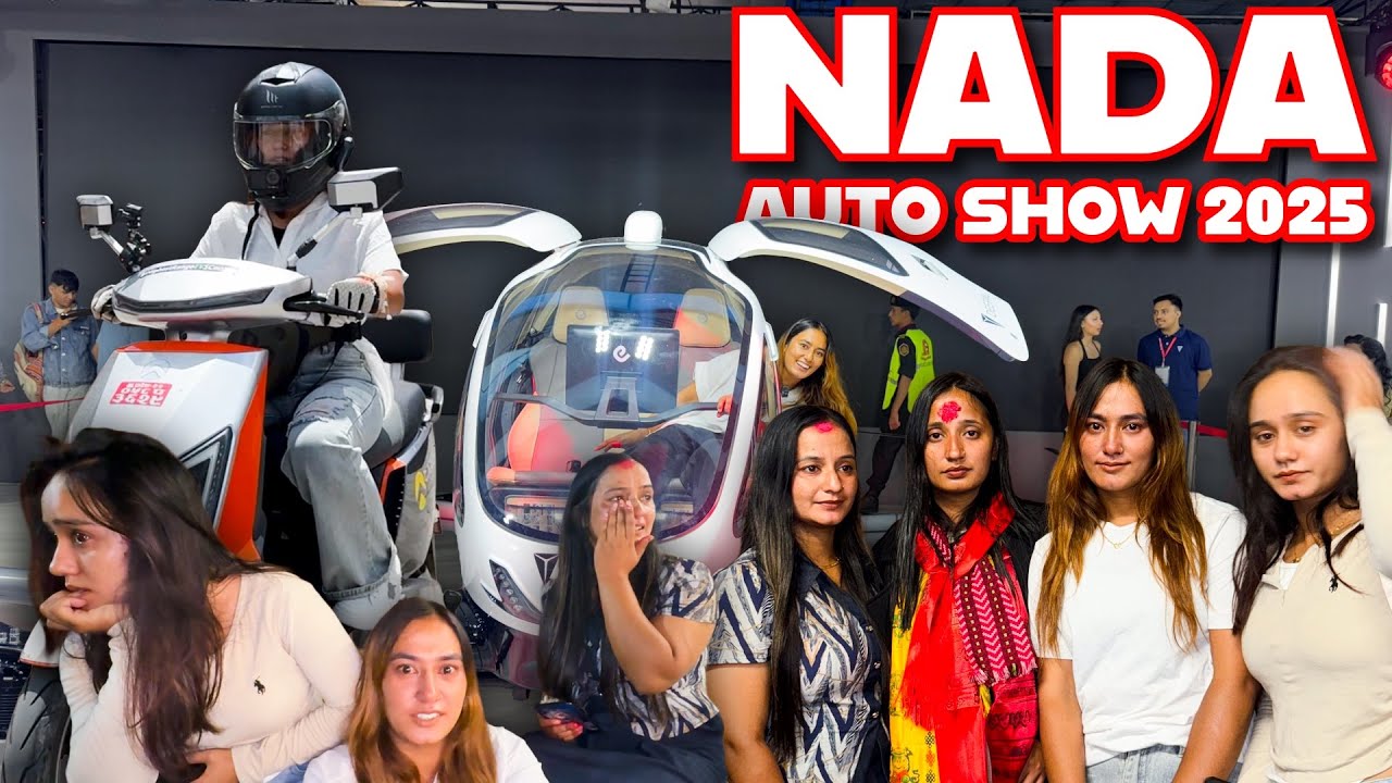 Boini jada dheri ny garo vayo🥹Nada Auto show 2025|| kina farkieya ta India ride bata