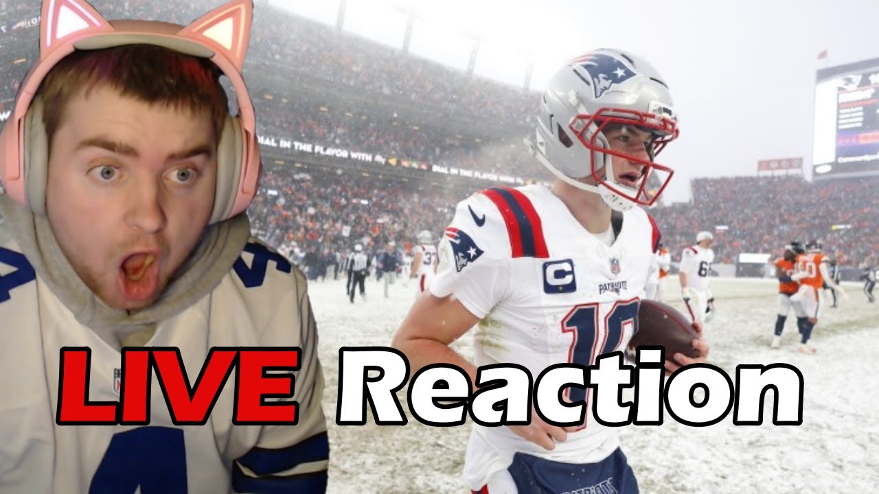 LIVE reaction to Patriots vs Broncos AFC Championship 1/25/26!!