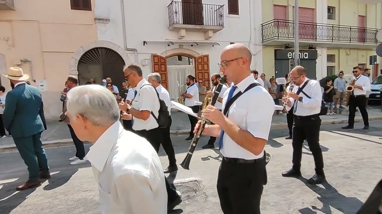 Marcia Sivigliana Banda di Capurso 27/8/23 Capurso Processione Madonna del Pozzo