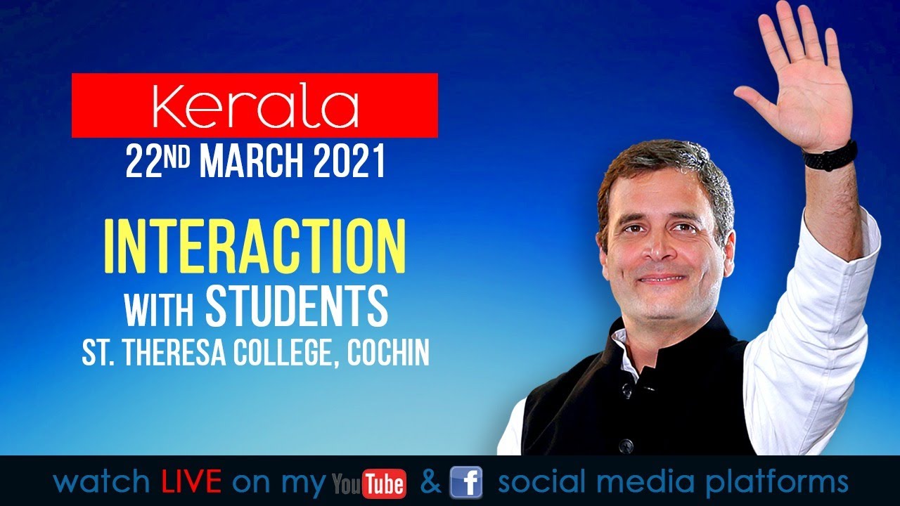 Live: Interaction with Students, St. Theresa College, Cochin