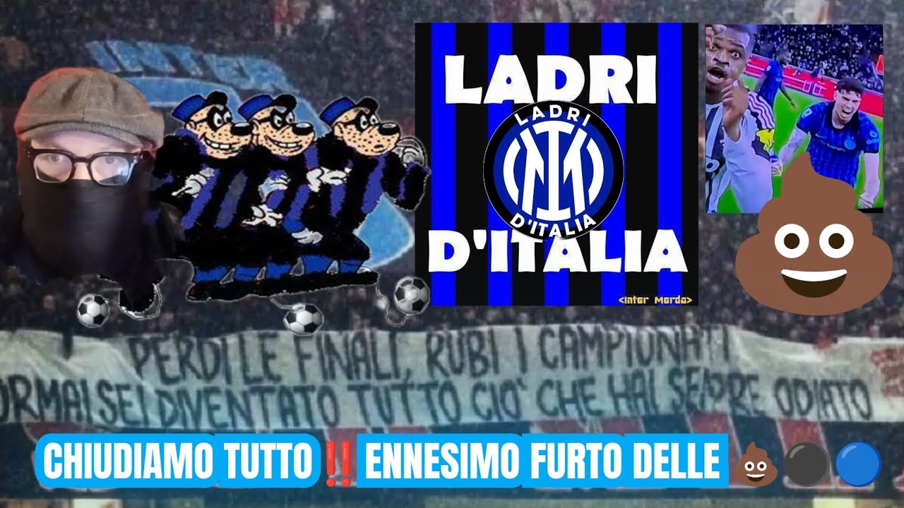 🚨SCANDALO A MILANO‼️VERGOGNA🤬JUVE DERUBATA dai VERI LADRI D'ITALIA,UNO SCEMPIO‼️CHIUDIAMO STA FARSA