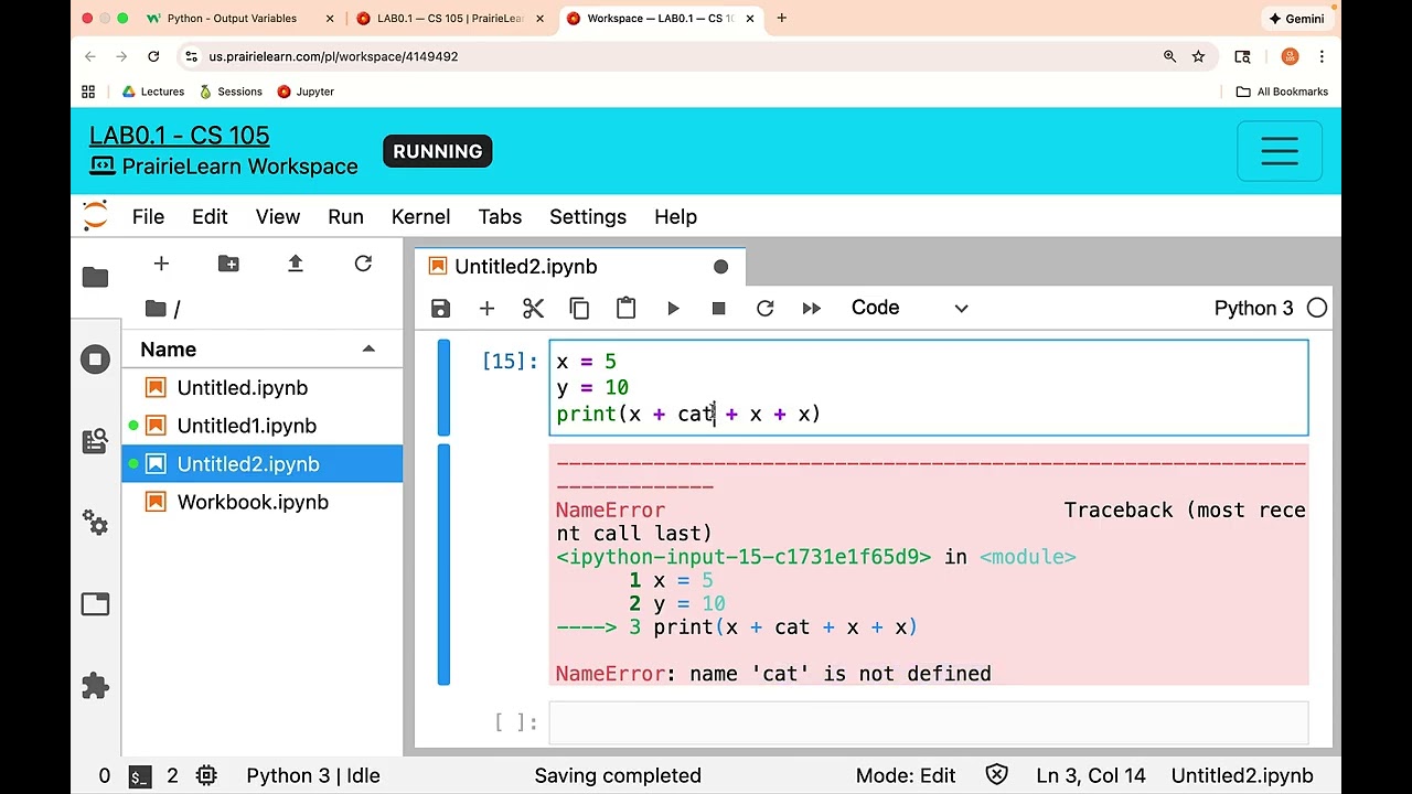 Print statements in Python (CS105 at UIUC)