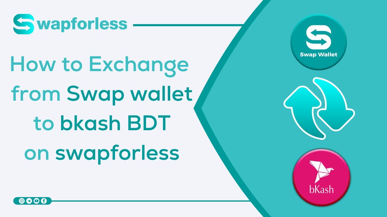 How to Exchange from Swap wallet to bkash BDT on swapforless A Complete Guide