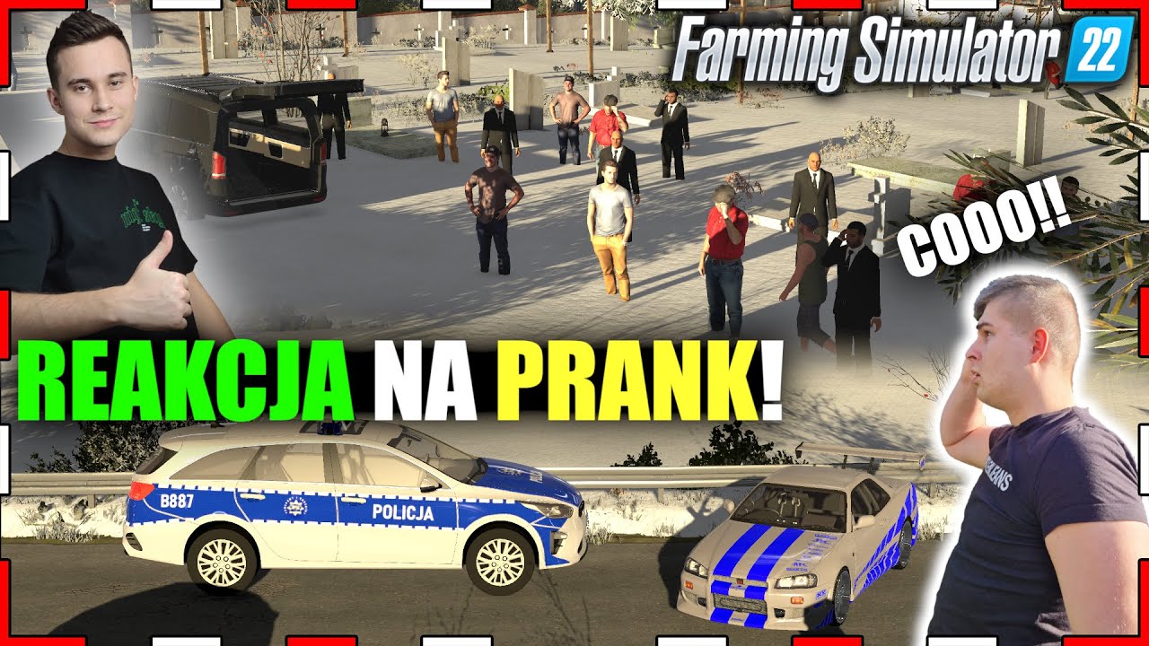 REAKCJA NA PRANK! 😂 SĄSIAD WPADŁ W PANIKĘ 😱 UKRADŁ MOJE AUTO?┃POLSCY SĄSIEDZI┃284┃FS22