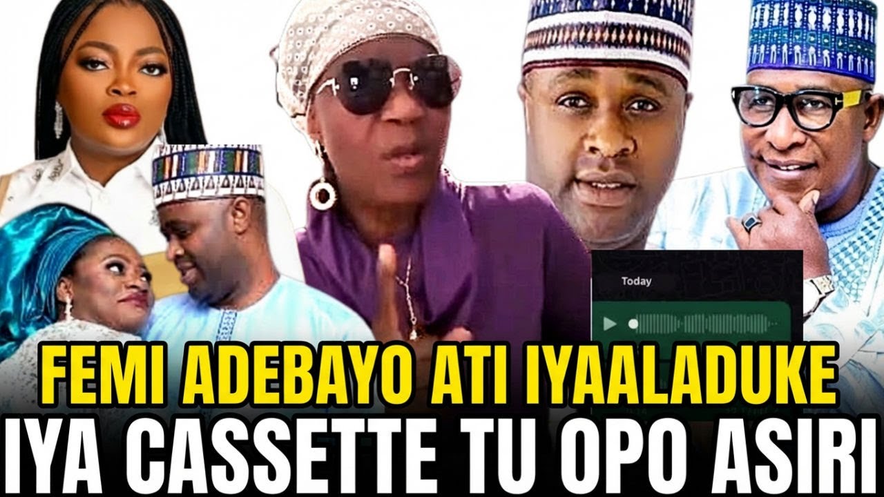 ASIRI JADE OO!! EWAGBO SECRET AUDIO LORI FEMI ADEBAYO ATI IYAN ALADUKE, IYA CASSETTE TU OPO ASIRI