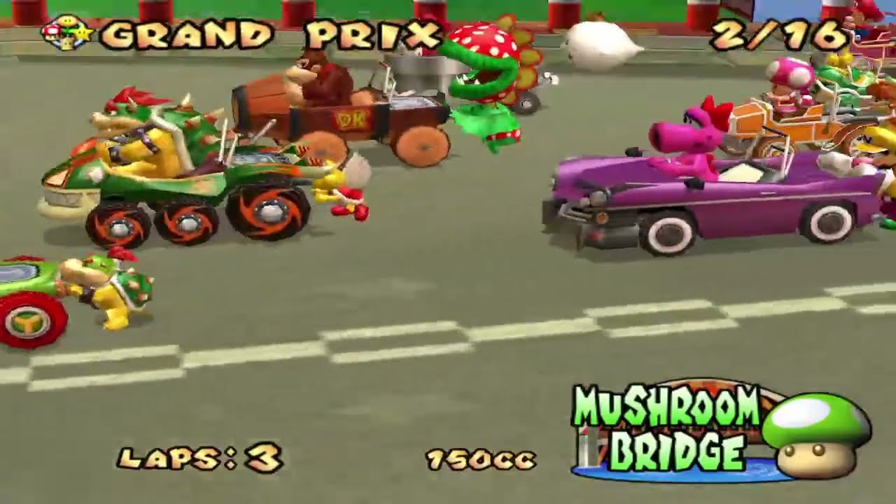 MARIO KART: DOUBLE DASH!! (GAMECUBE) ALL CUP TOUR 150CC 7-21-25 #gaming #mariokartdoubledash