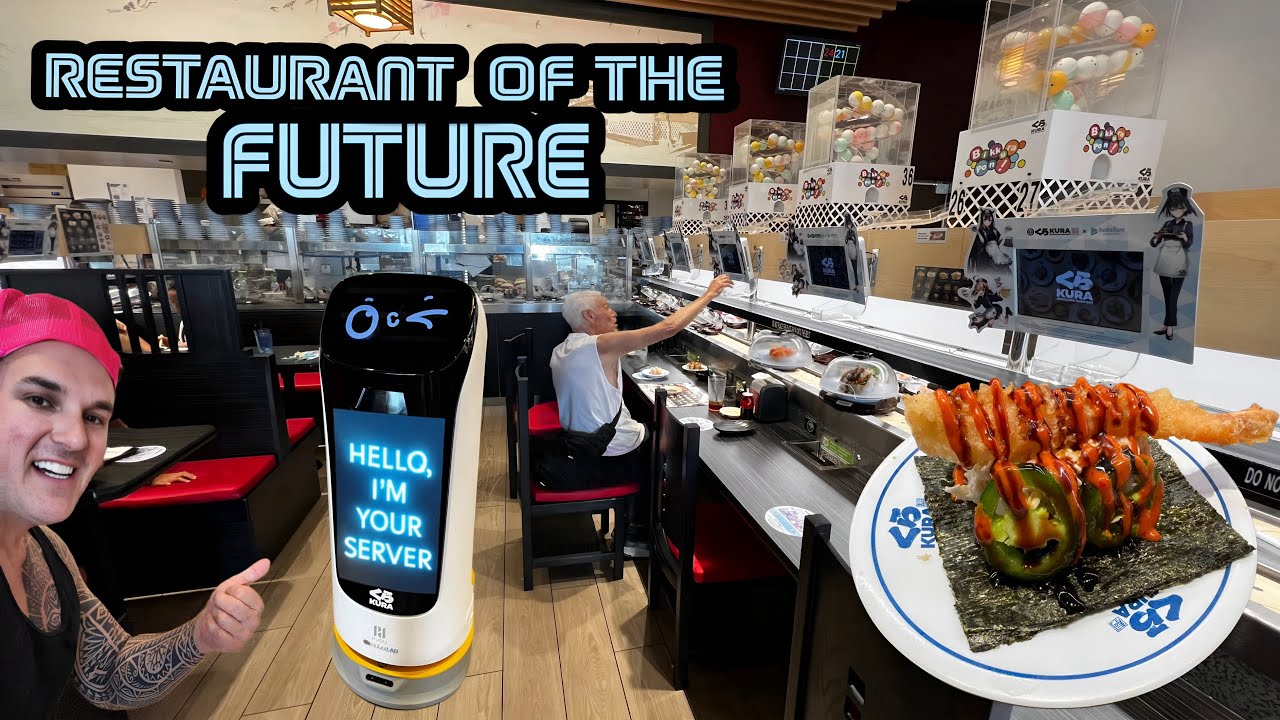 No Human Waiters?! Inside The ROBOT Restaurant Of The Future