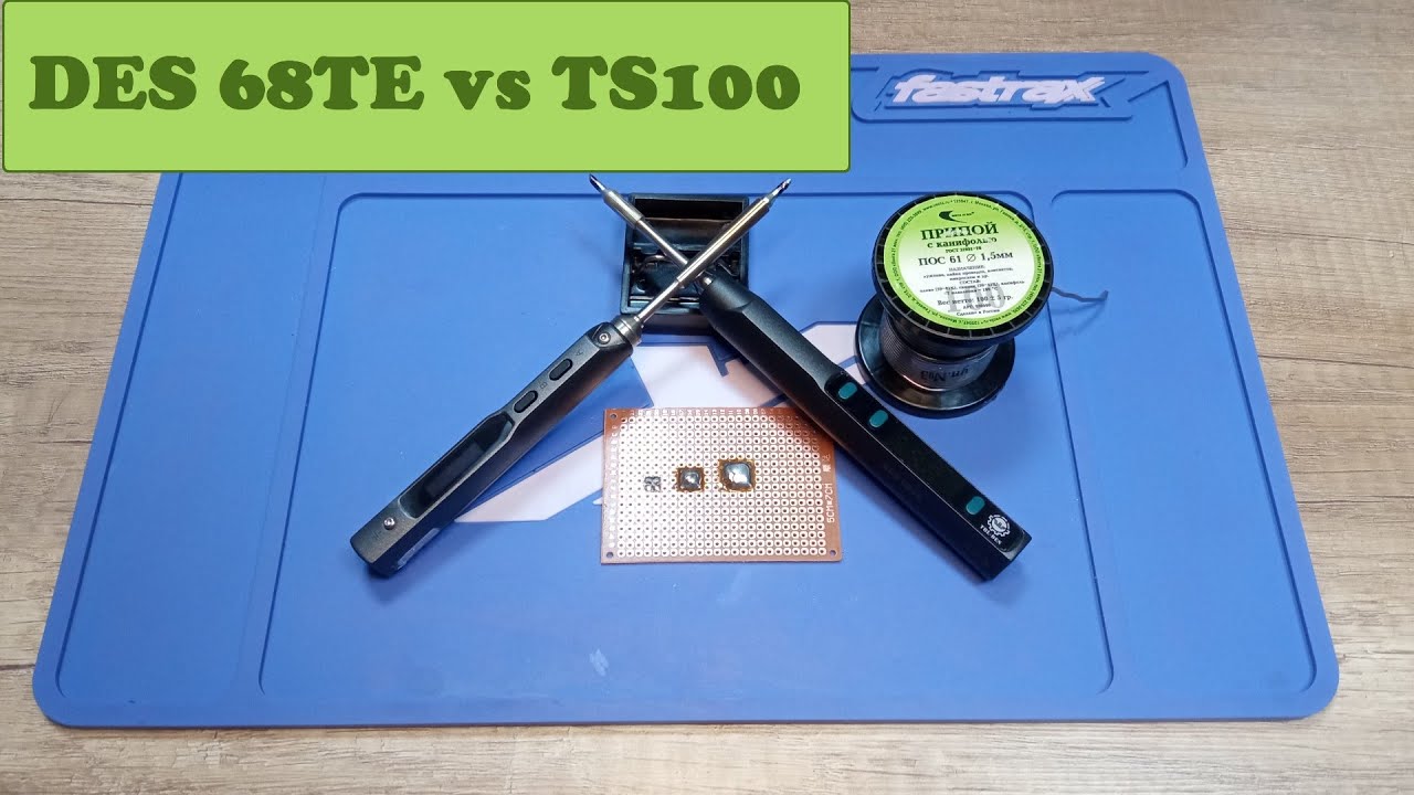 Мини паяльник DES 68TE VS TS100.  Новый портативный USB паяльник с Aliexpress