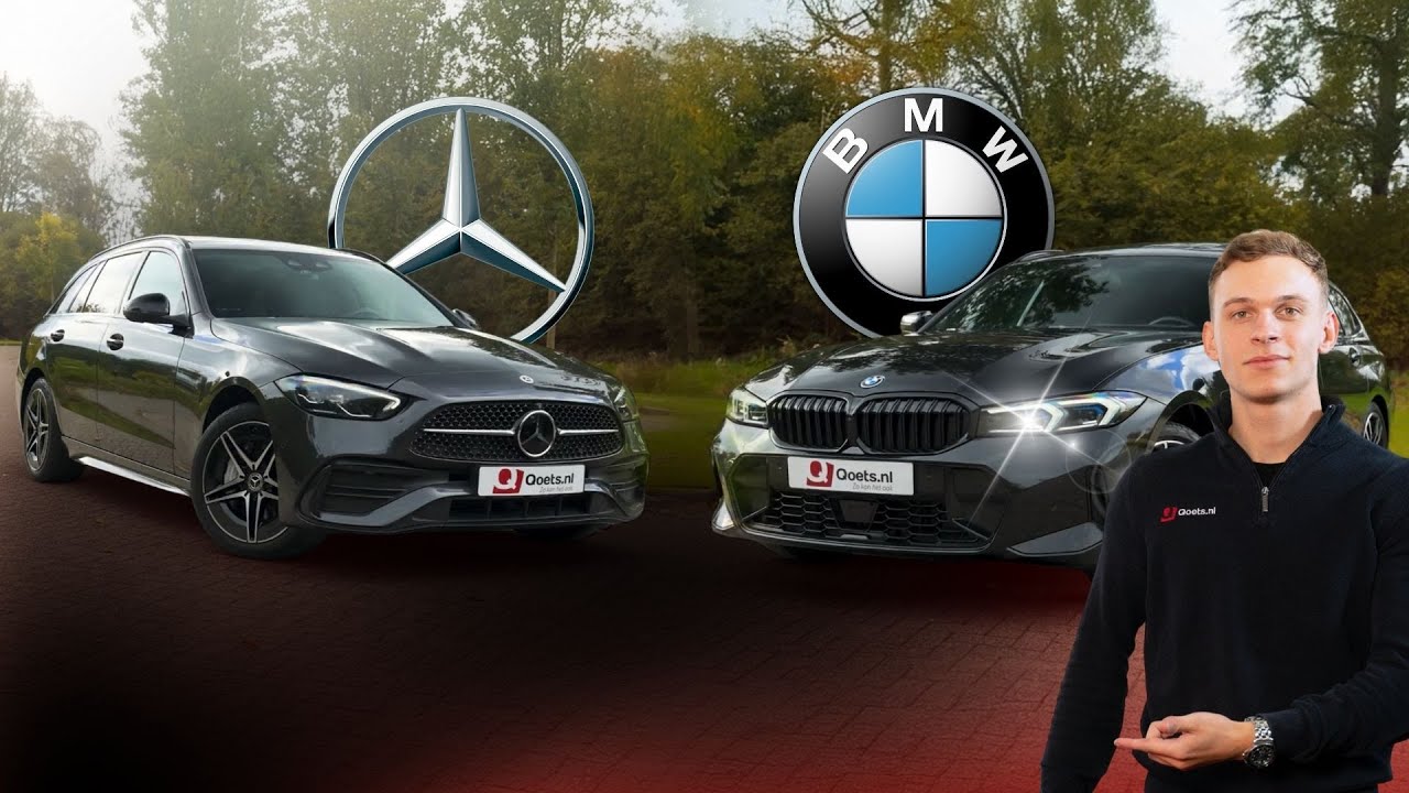 Mercedes C300e Estate VS BMW 330e Touring | WELKE PHEV is het BESTE?