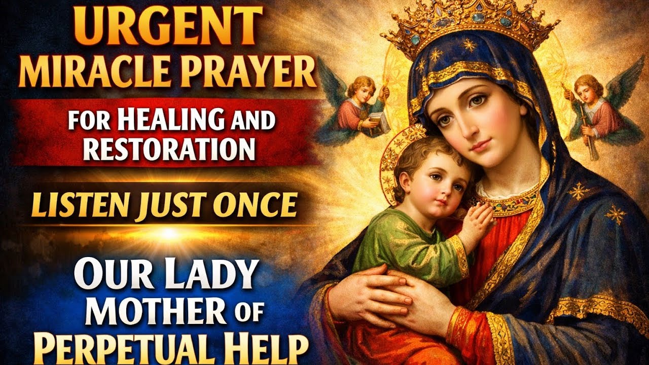  🙏 Miracle Prayer That Turns Sorrows Into Joy Powerful Intercession | Our Lady, Mother of Perpetual 