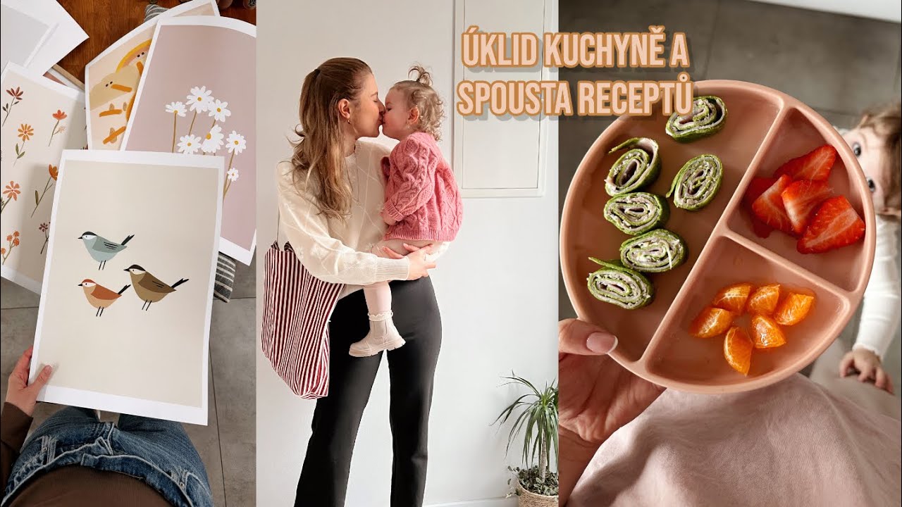 VLOG | Plno receptů, úklid kuchyně & naše nová etapa!