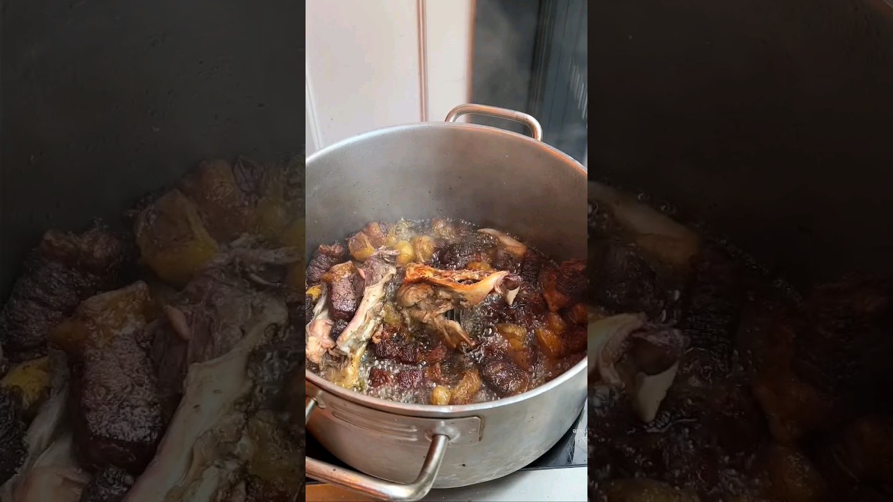 How to Make a Beef Stock CHEF SKILLS #chef #shorts